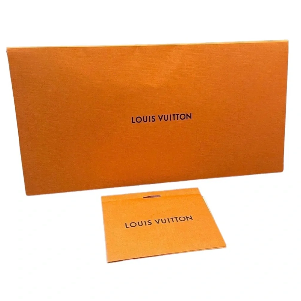 LOUIS VUITTON Orange Envelope Sleeve, Mini Envelope Sleeve, Paper